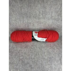 Vintage New  Red Heart Classic Yarn 3.9oz 255 Burnt‎ Orange 100% Orlon Acrylic